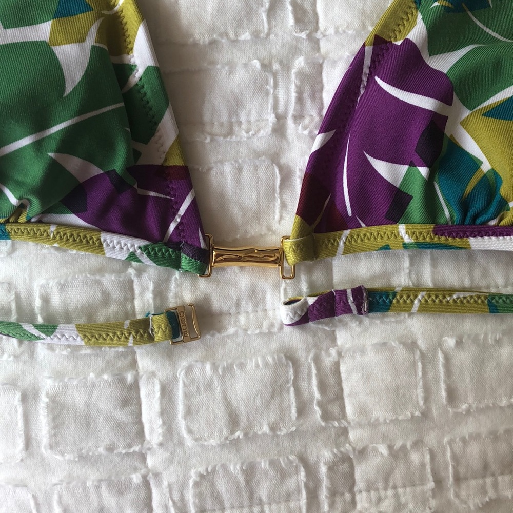 Bcbg Maxazria Patterned Bikini Top - image 2